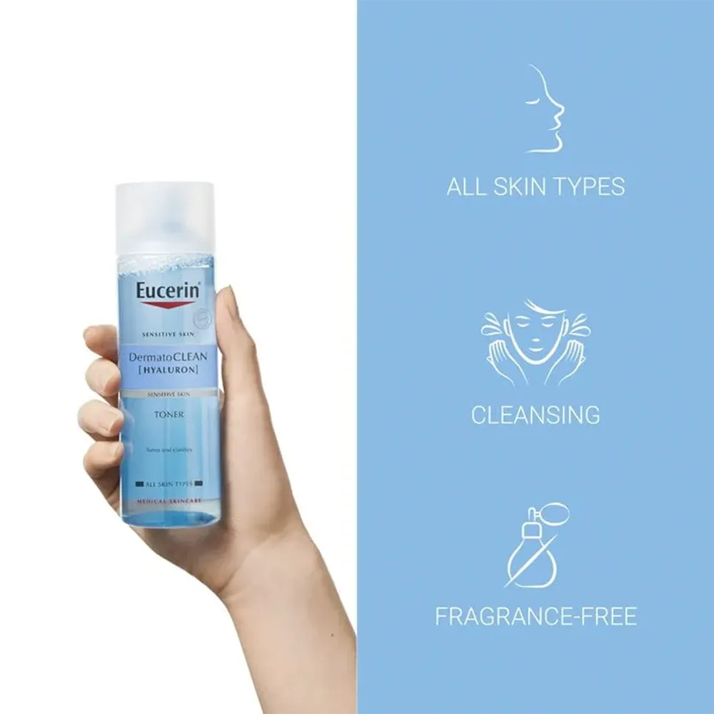 Eucerin Dermatoclean Clarifying Toner - 200 ml thumbnail 3