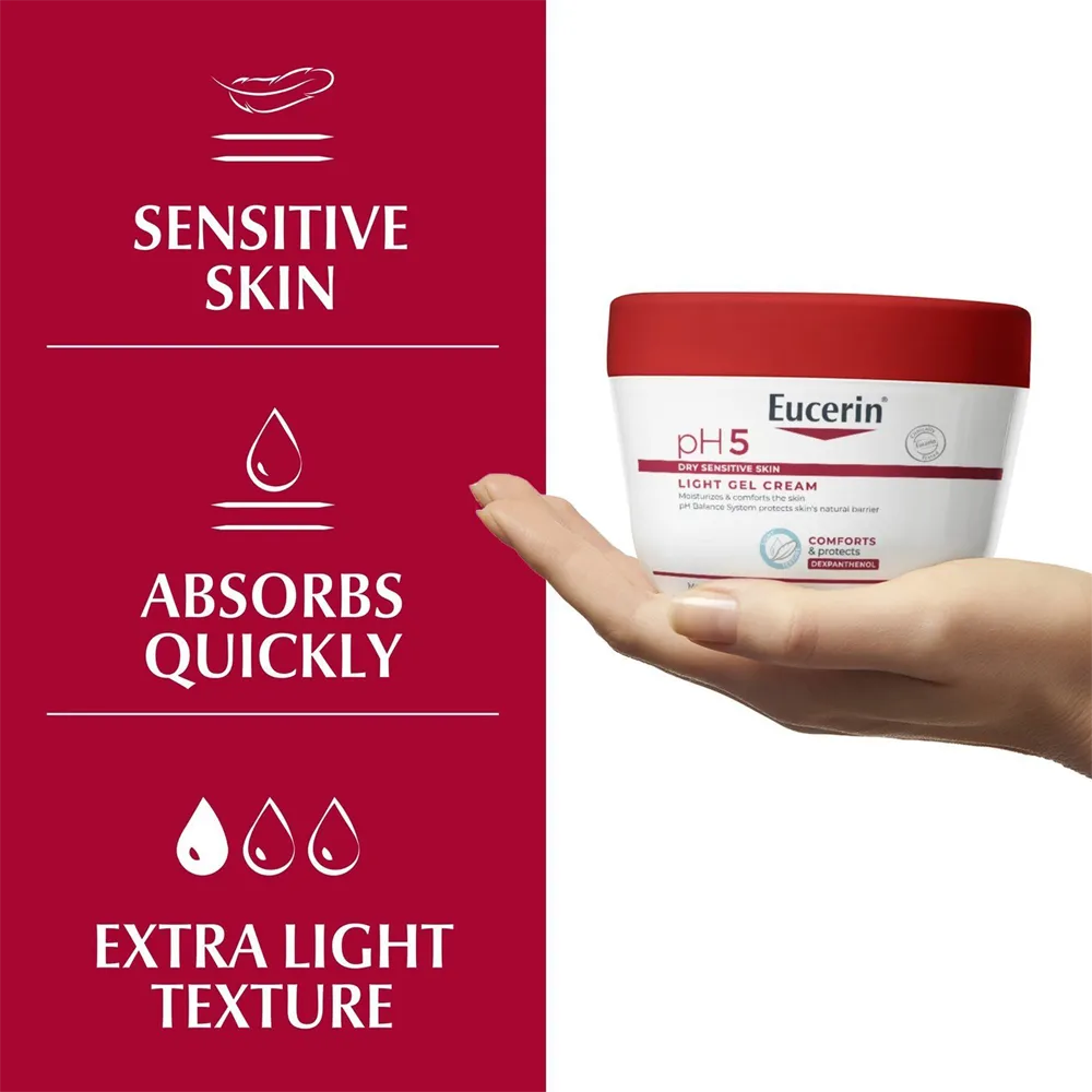 Eucerin pH5 Light Gel Cream - 350 ml thumbnail 3