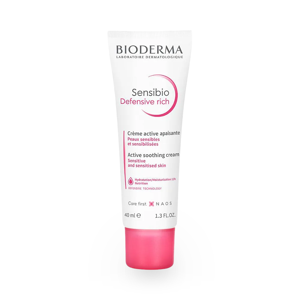 Bioderma Sensibio Defensive Rich Active Soothing Cream - 40 ml  thumbnail 1