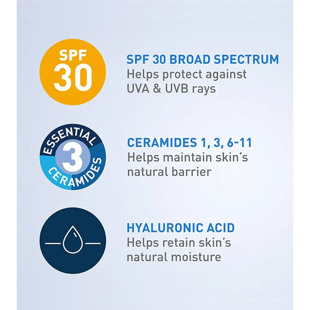 CeraVe Ultra-Light SPF 30 Moisturizing Lotion - 52 ml thumbnail 4