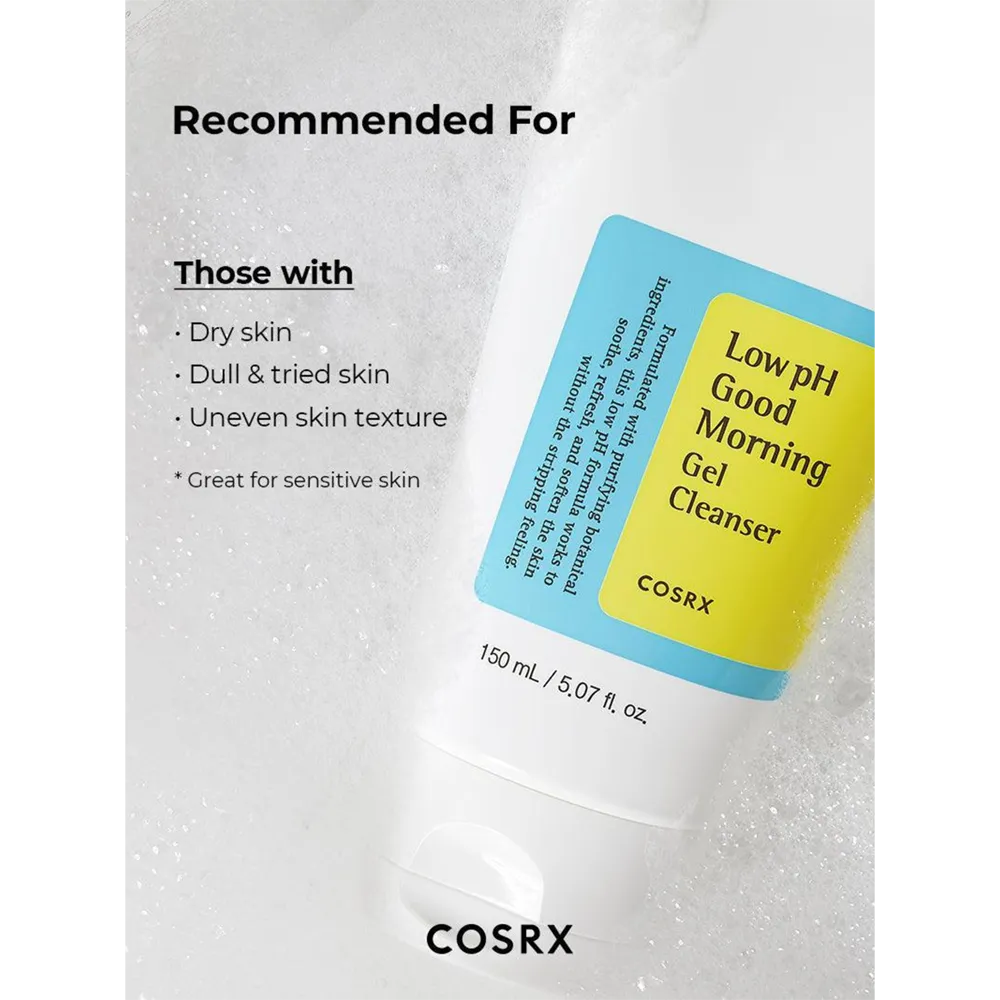 COSRX Low Ph Good Morning Gel Cleanser - 50 ml thumbnail 5