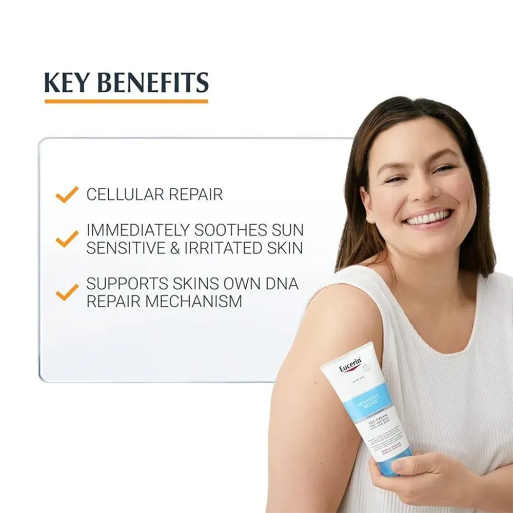 Eucerin After Sun Sensitive Relief Gel Cream - 200 ml thumbnail 2