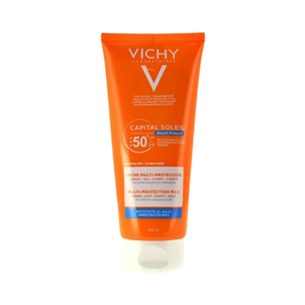VICHY Capital Soleil Beach Protect Milk Multi-protection SPF 50 - 200 ml thumbnail 2