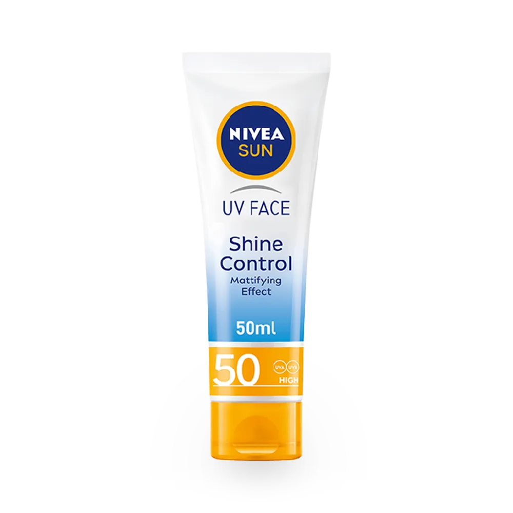 Nivea Sun UV Face Shine Control Cream SPF 50 - 50 ml thumbnail 1