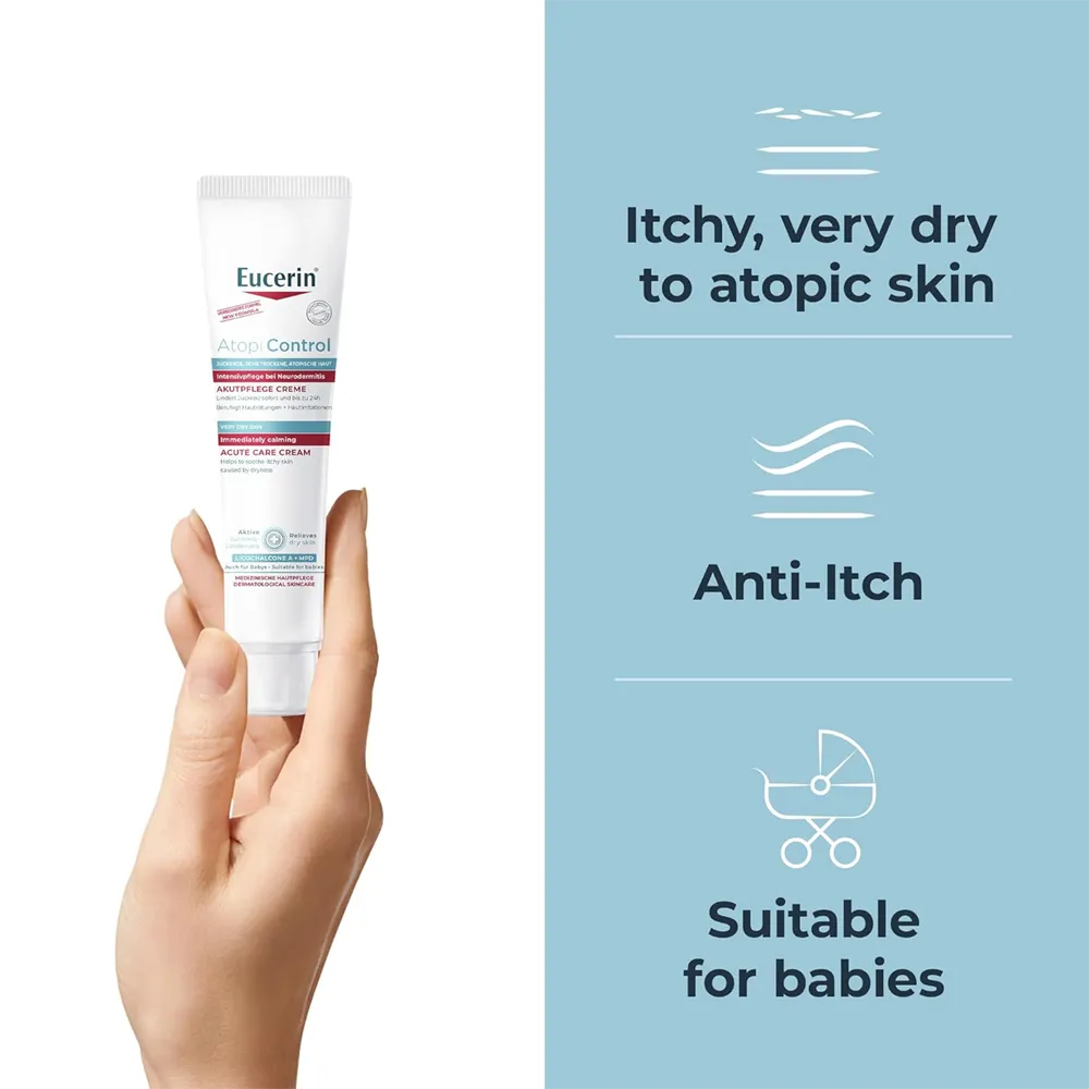 Eucerin Atopi Control Acute Care Cream - 40 ml thumbnail 3