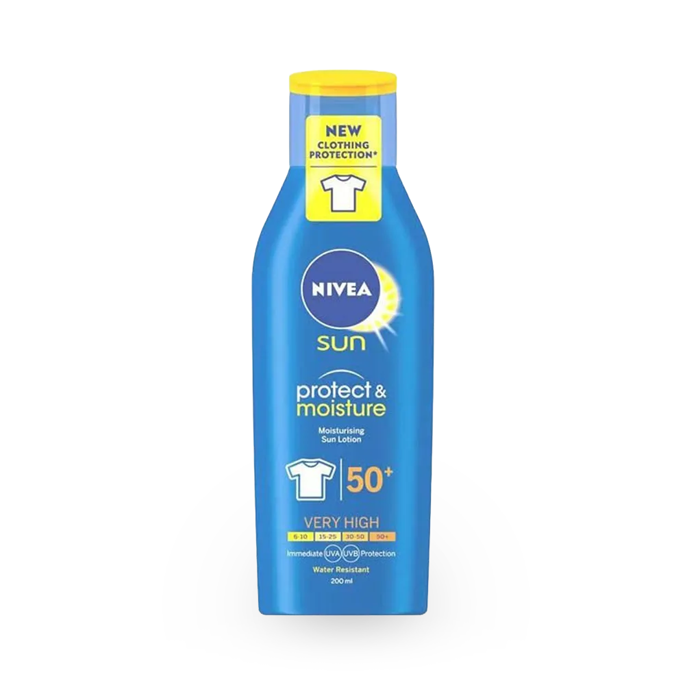 Nivea Protect & Moisture Lotion SPF 50+ - 200 ml thumbnail 1