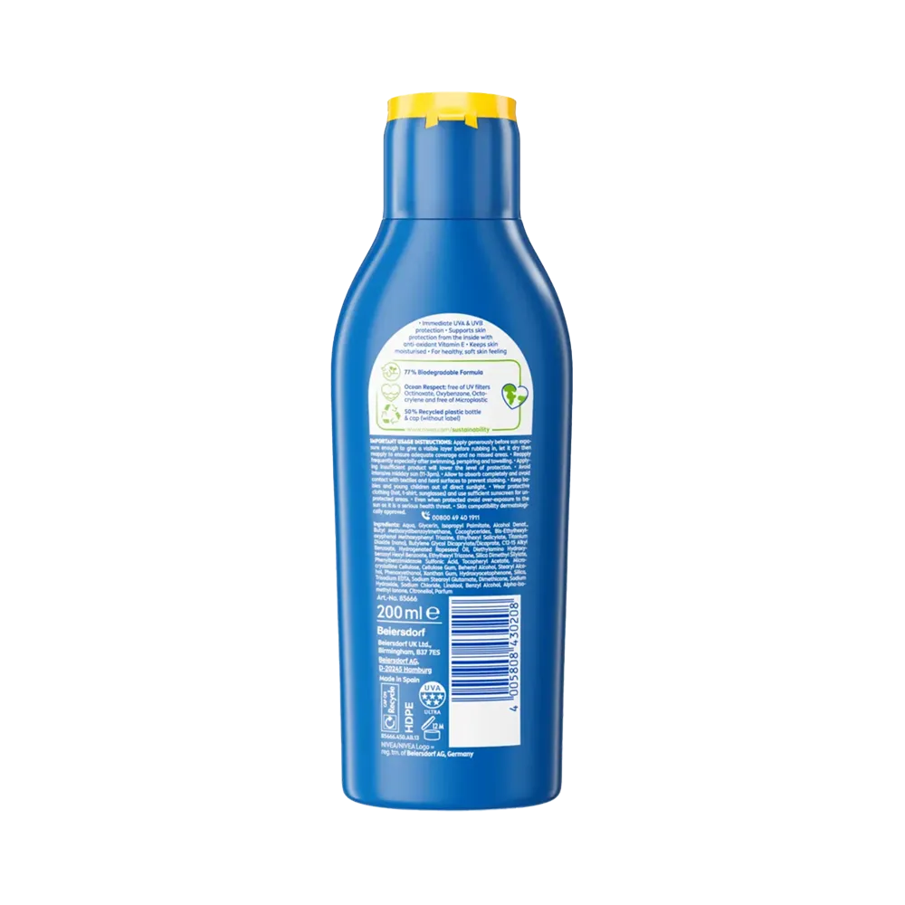 Nivea Protect & Moisture Lotion SPF 50+ - 200 ml thumbnail 2