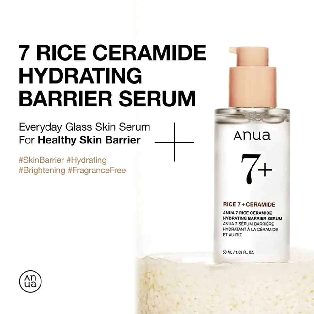 Anua 7+ Rice Ceramide Hydrating Barrier Serum - 50 ml thumbnail 2