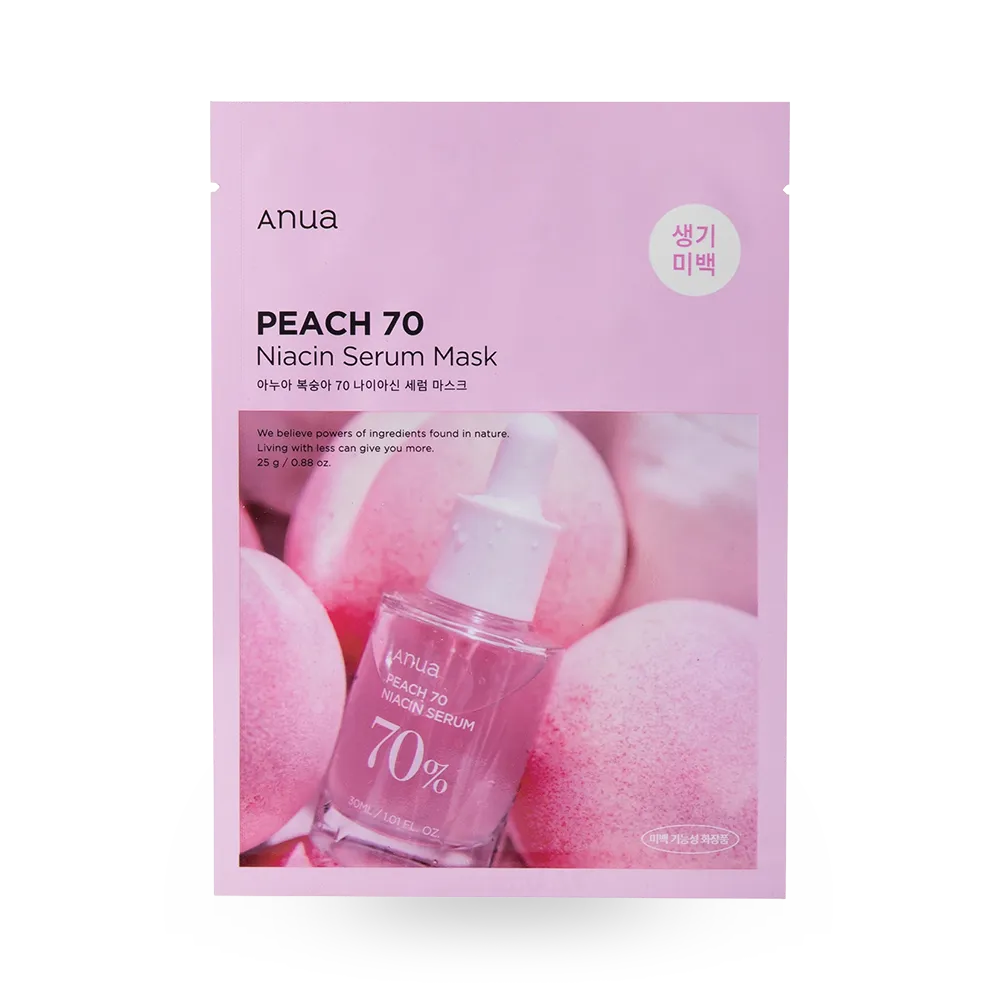 Anua Peach 70 Niacin Serum Mask - 25 g thumbnail 1