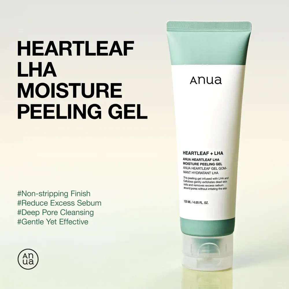 Anua Heartleaf LHA Moisture Peeling Gel - 120 ml thumbnail 2