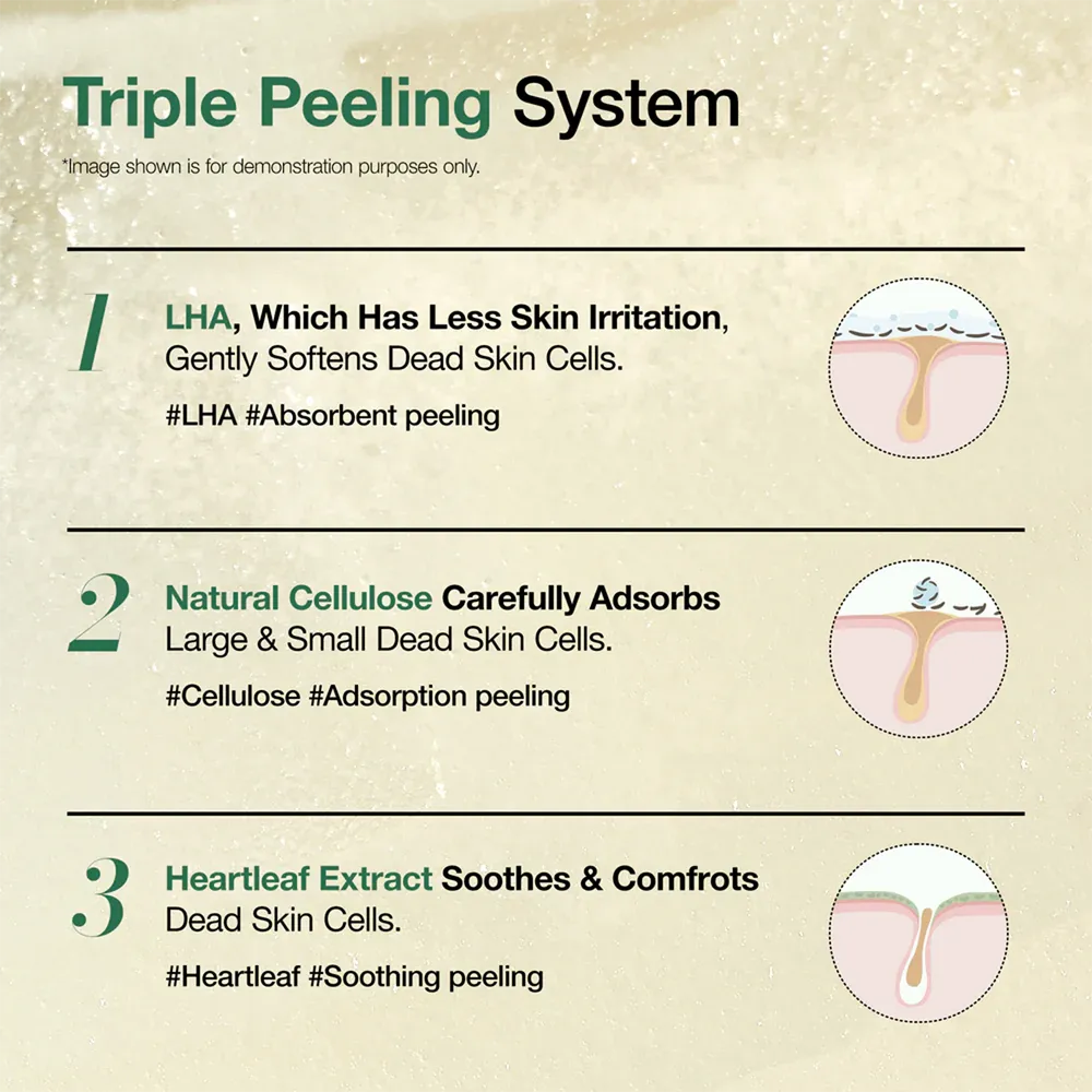 Anua Heartleaf LHA Moisture Peeling Gel - 120 ml thumbnail 4