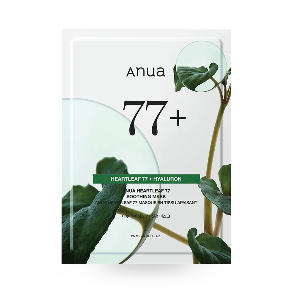 Anua Heartleaf 77% Soothing Sheet Mask - 25 ml thumbnail 1