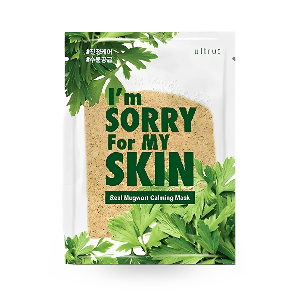 I'm Sorry For My Skin Real Mugwort Calming Mask - 33 ml thumbnail 1