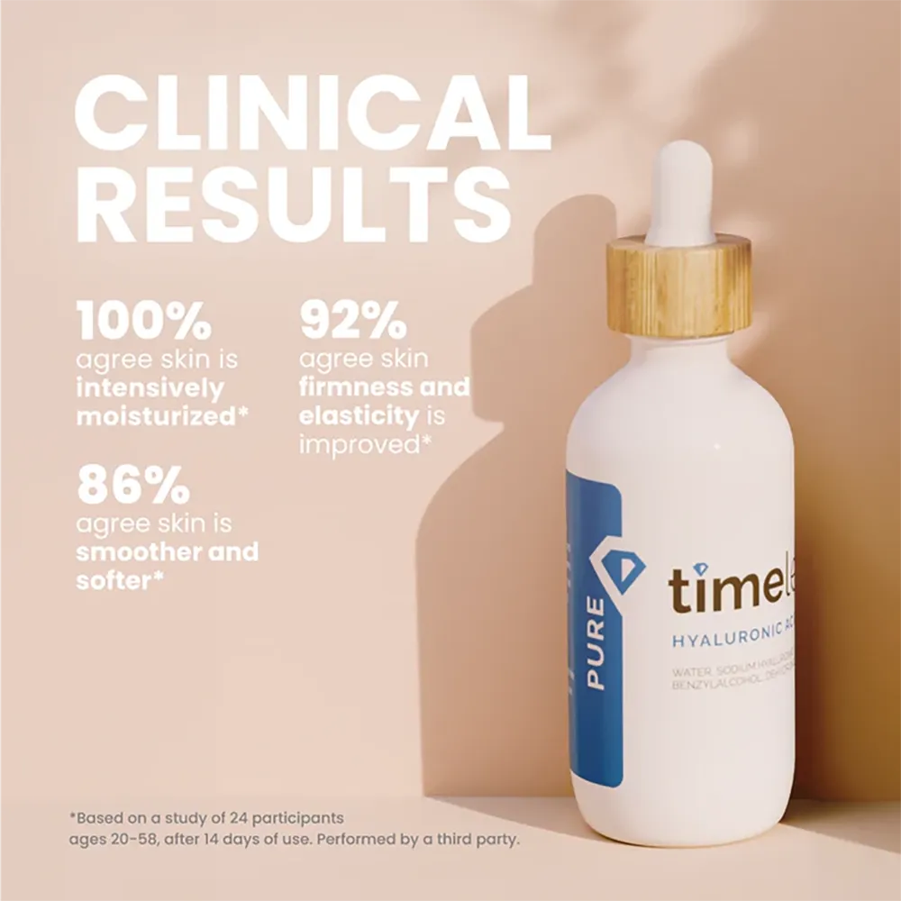 Timeless Hyaluronic Acid 100 % Pure Serum - 60 ml thumbnail 4