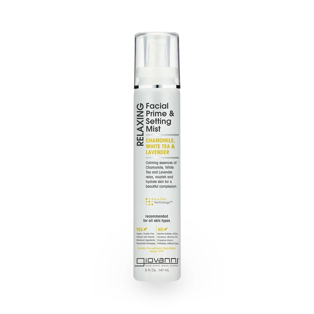 Giovanni Relaxing Facial Prime & Setting Mist - 147 ml thumbnail 1