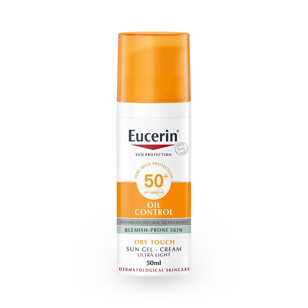 Eucerin Sun Face Oil Control Gel-Cream SPF 50+ - 50 ml thumbnail 1