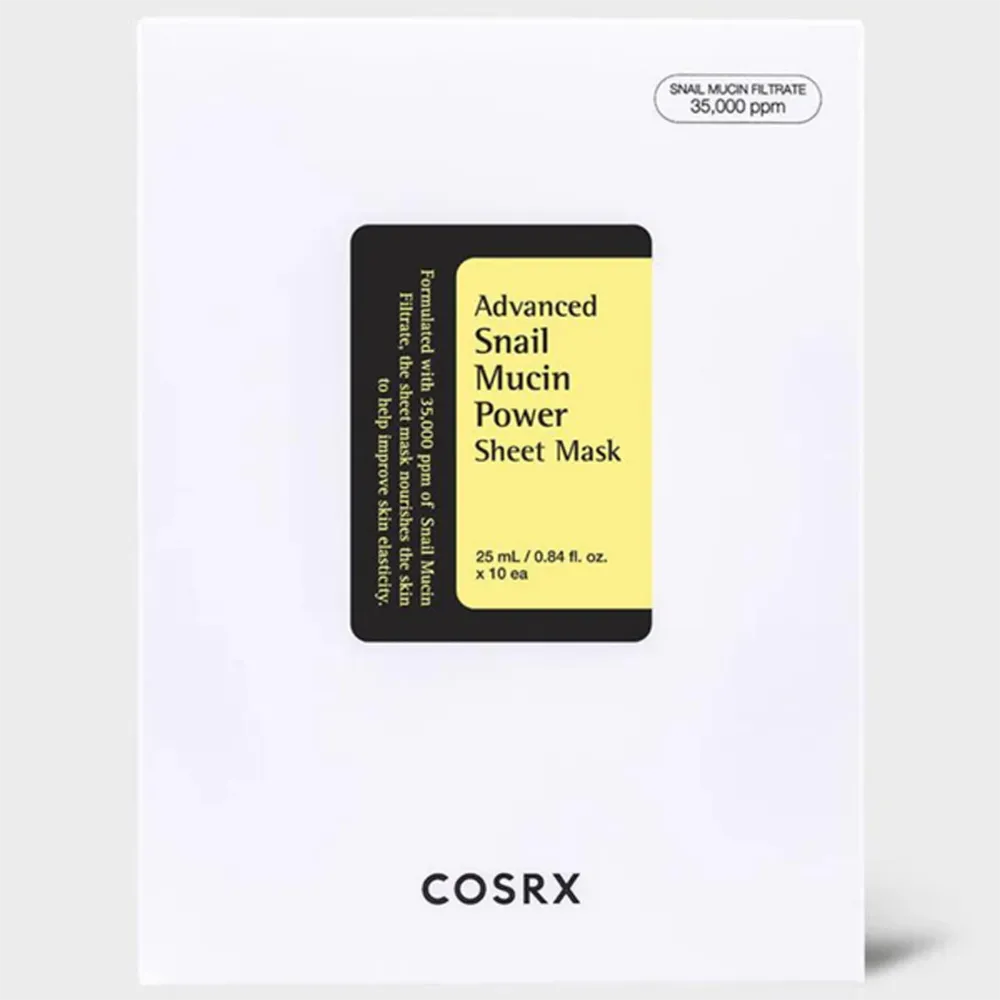 Cosrx Advanced Snail Mucin Power Sheet Mask - 10 pcs thumbnail 3