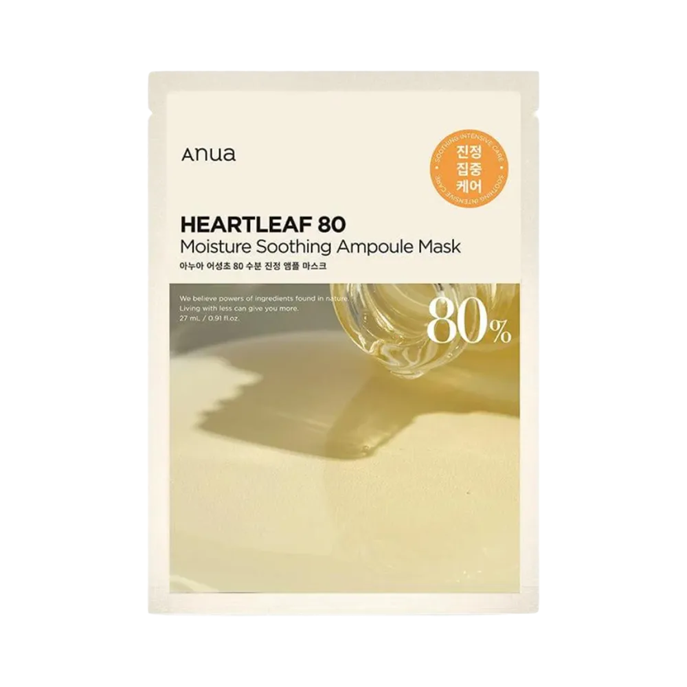 Anua Heartleaf 80% Moisture Soothing Ampoule Mask - 27 ml thumbnail 3