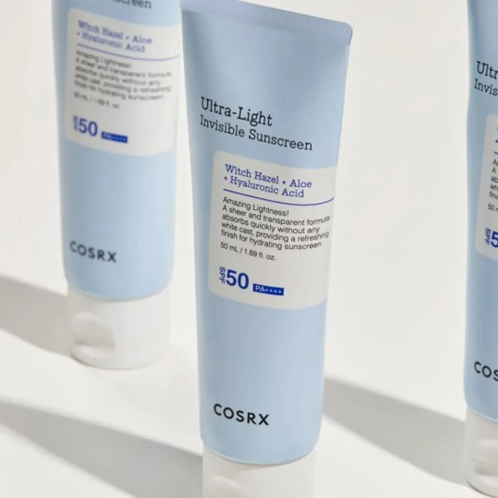 COSRX Ultra-Light Invisible Sunscreen SPF 50 PA++++ - 50 ml thumbnail 3