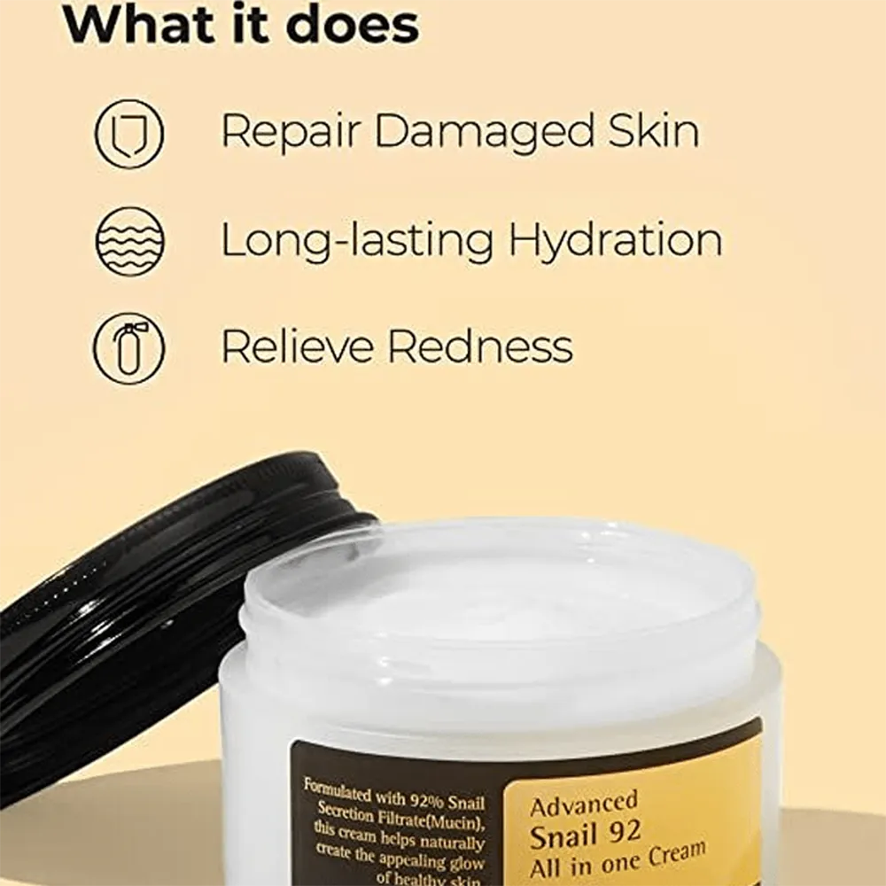 Cosrx Advanced Snail 92 All in one Cream - 100 g thumbnail 3