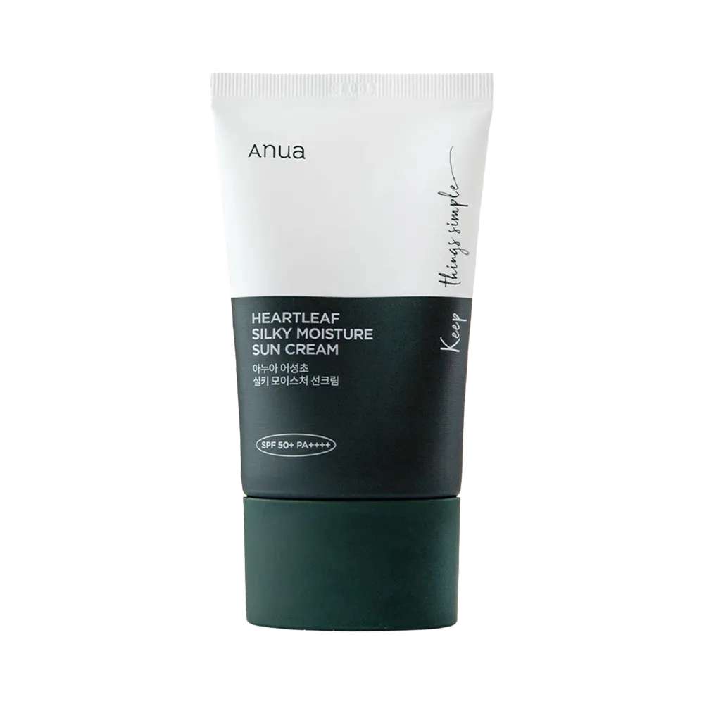 Anua Heartleaf Silky Moisture Sun Cream SPF 50+ PA++++ - 50 ml thumbnail 3