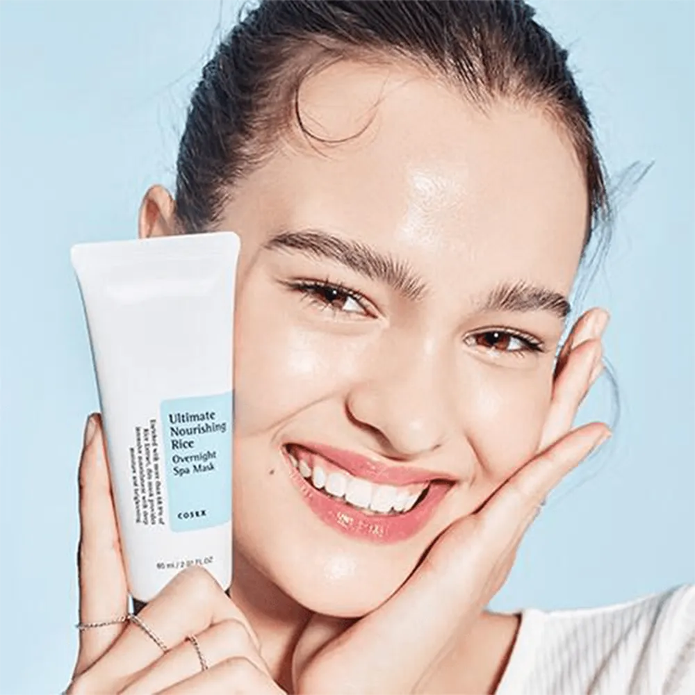 Cosrx Ultimate Nourishing Rice Overnight Spa Mask - 60 ml thumbnail 3