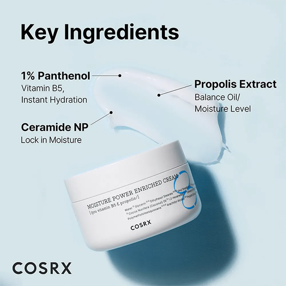 Cosrx Hydrium Moisture Power Enriched Cream - 50 ml thumbnail 3