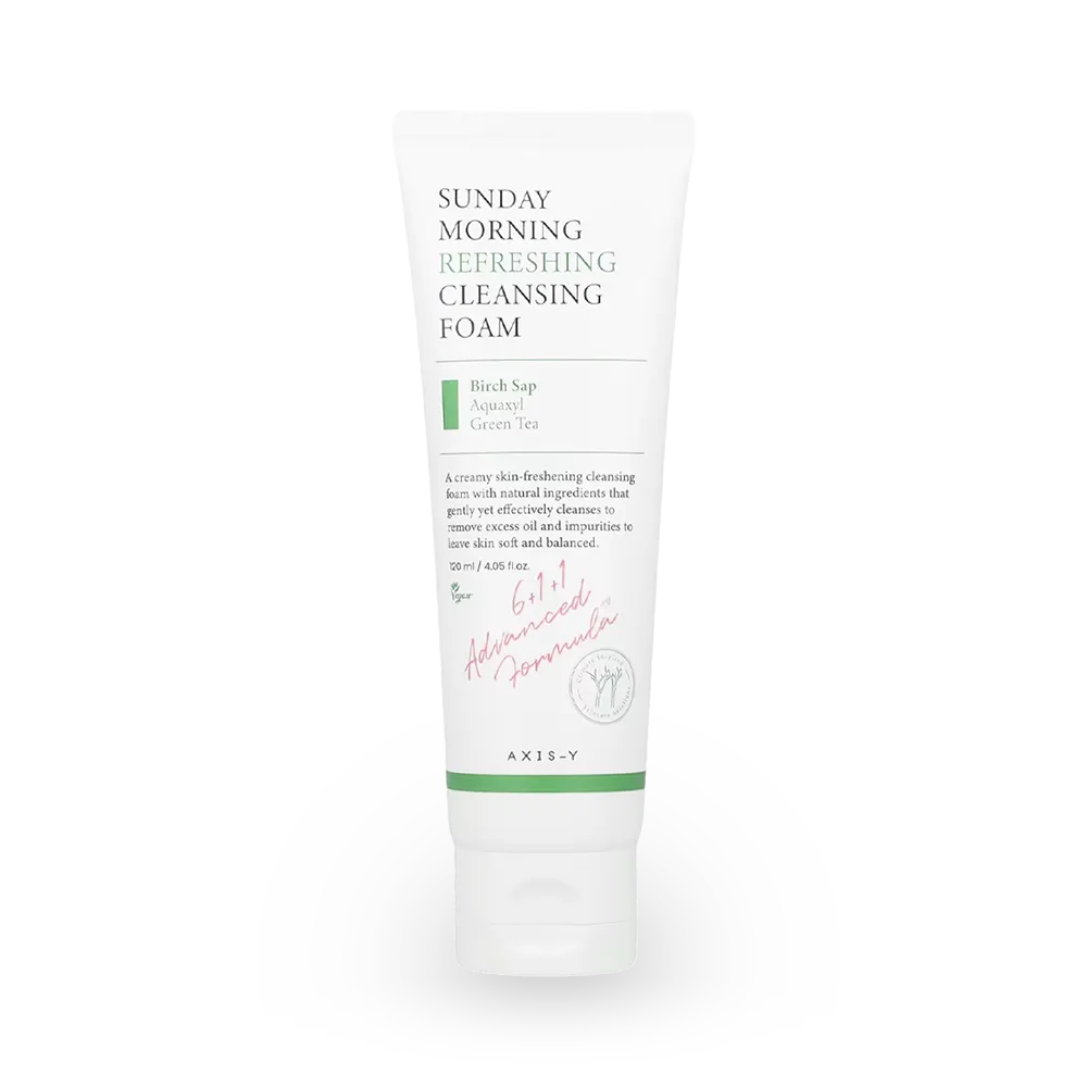 AXIS-Y Sunday Morning Refreshing Cleansing Foam - 120 ml thumbnail 1