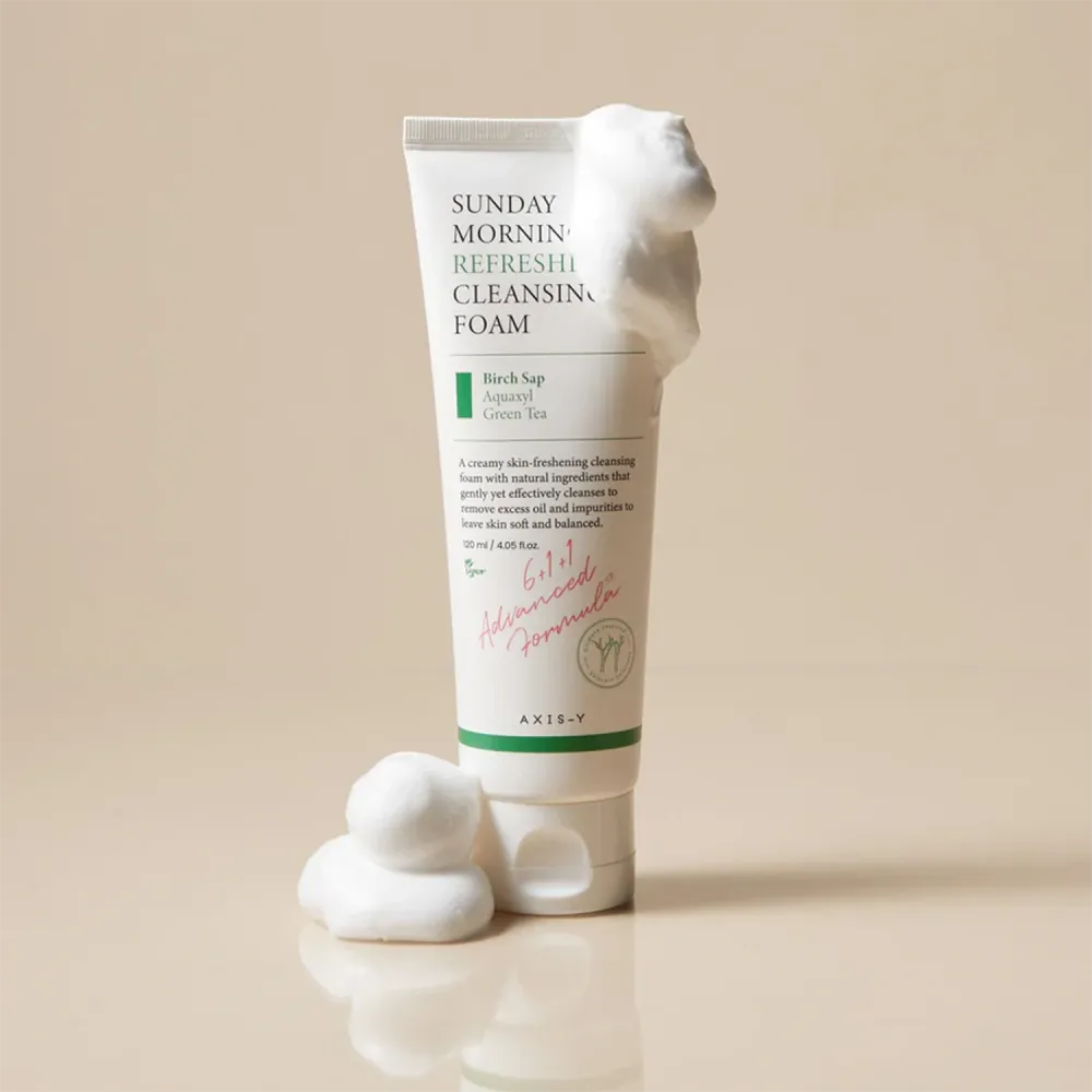 AXIS-Y Sunday Morning Refreshing Cleansing Foam - 120 ml thumbnail 2