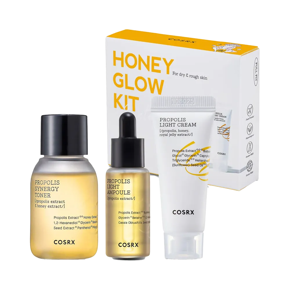 Cosrx Honey Glow Kit - 3 pcs thumbnail 1