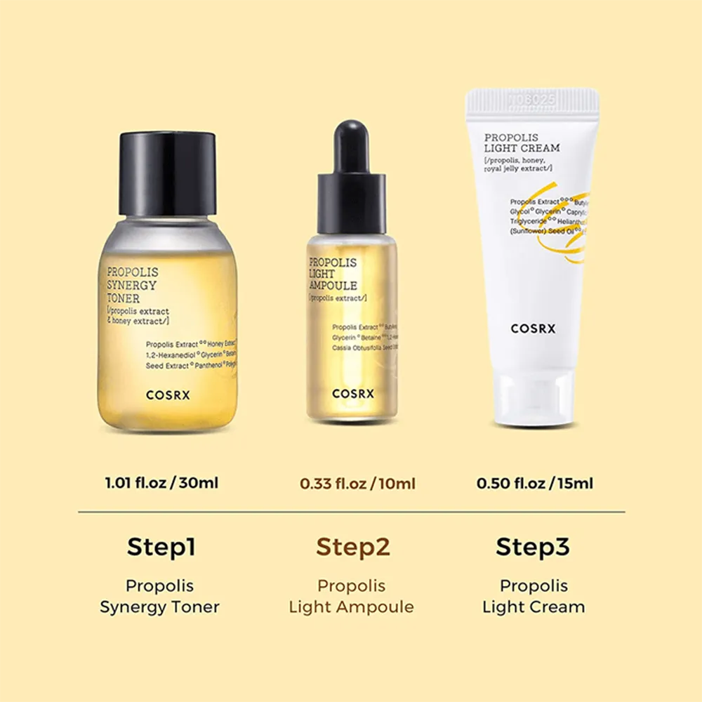 Cosrx Honey Glow Kit - 3 pcs thumbnail 3