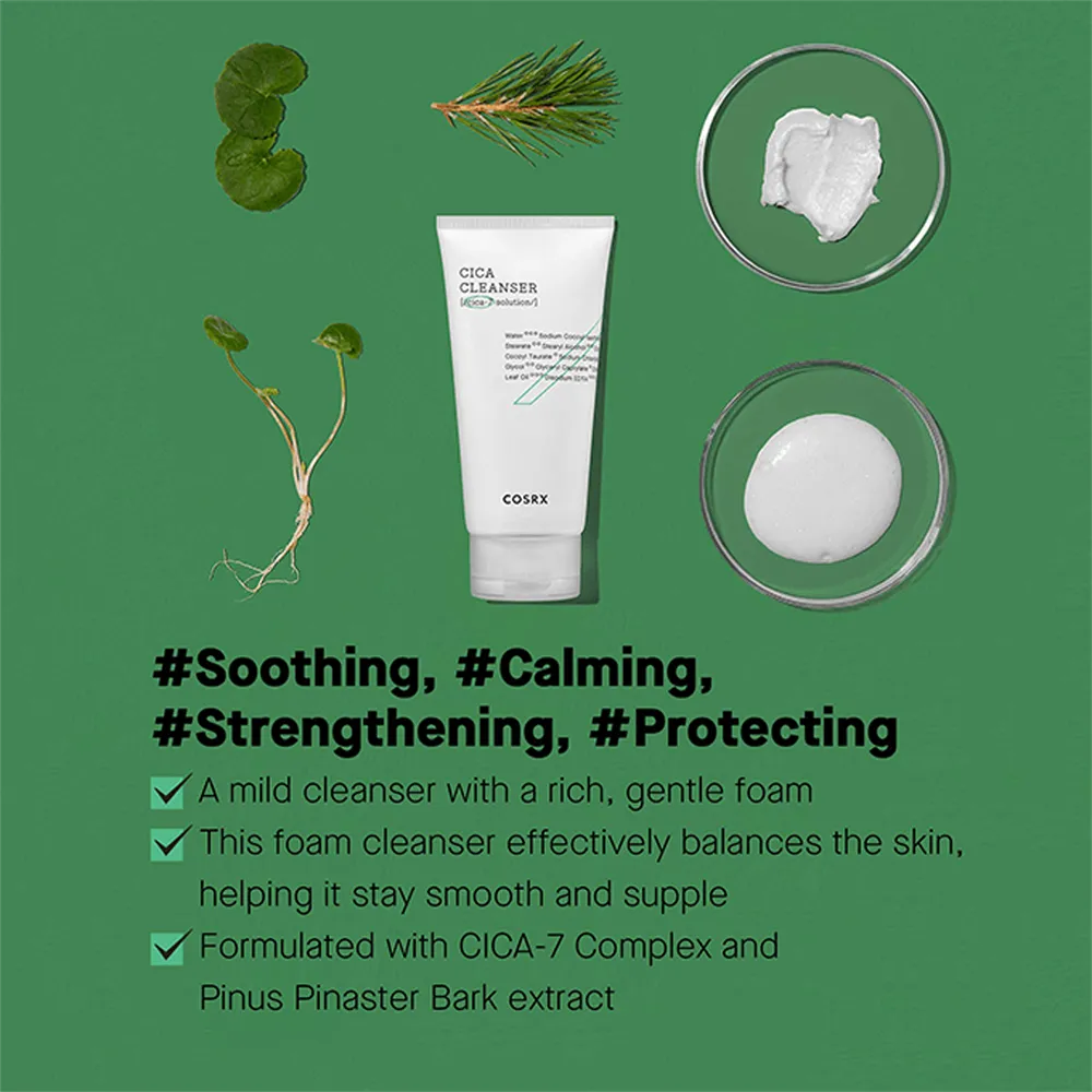 COSRX Pure Fit Cica Cleanser - 150 ml thumbnail 2