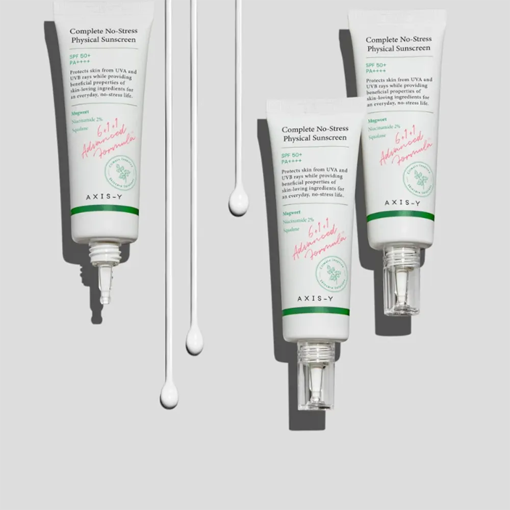 AXIS-Y Complete No-Stress Physical Sunscreen V.3 SPF 50 PA++++ - 50 ml thumbnail 3