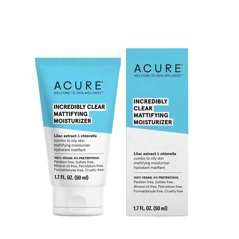 ACURE Incredibly Clear Mattifying Moisturiser - 50 ml thumbnail 2