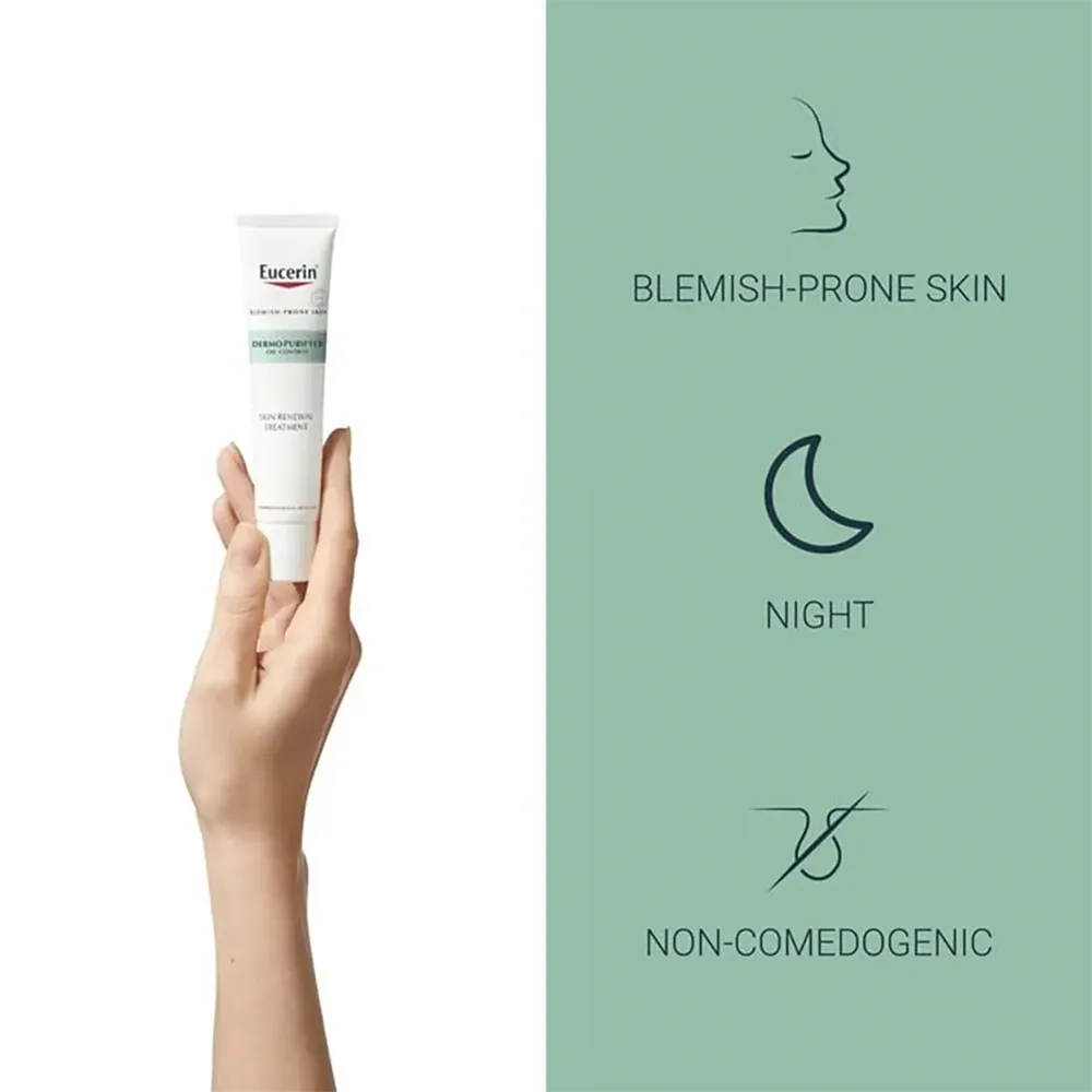 Eucerin DermoPurifyer Oil Control Skin Renewal Treatment - 40 ml thumbnail 4