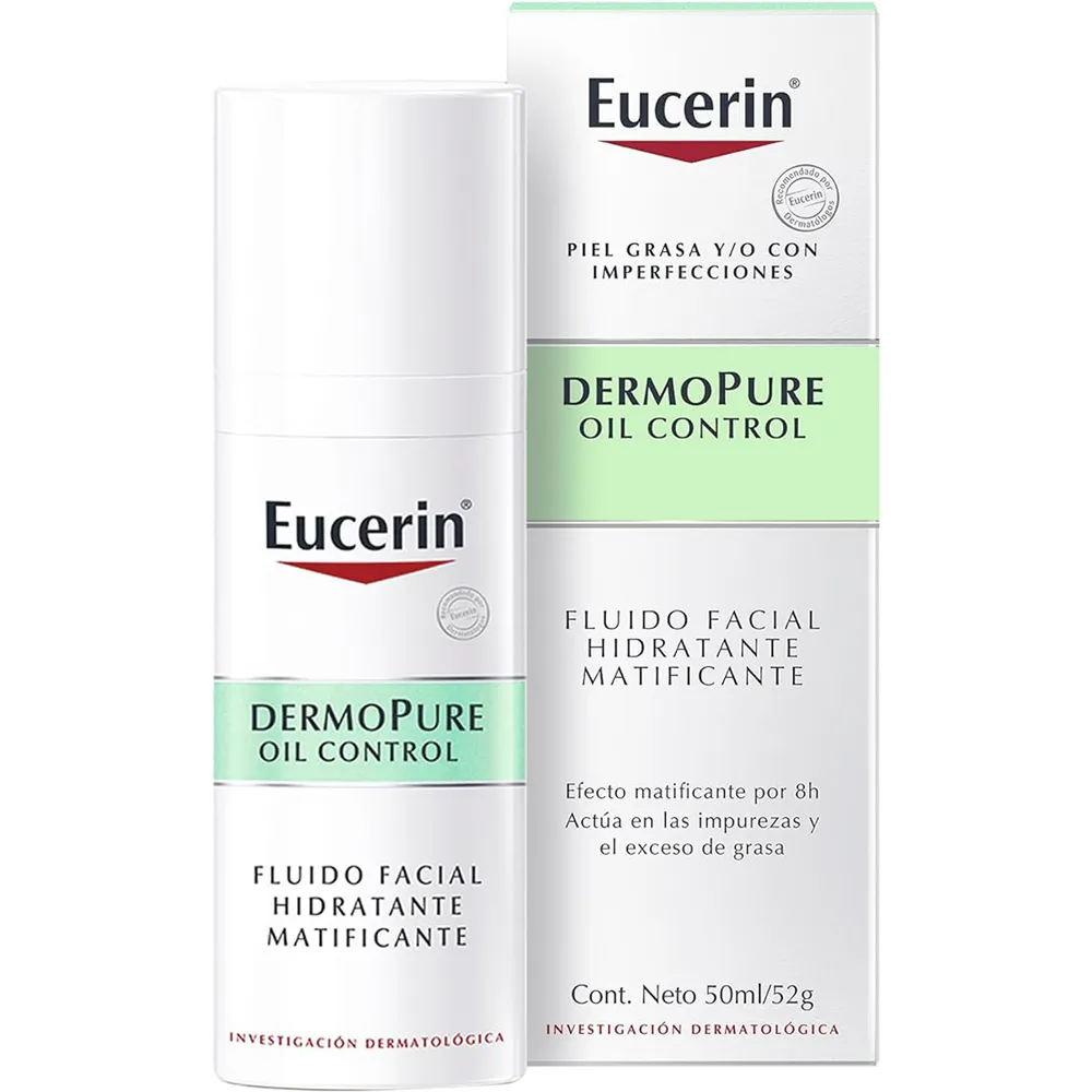 Eucerin DermoPurifyer Oil Control Mattifying Fluid - 50 ml thumbnail 3