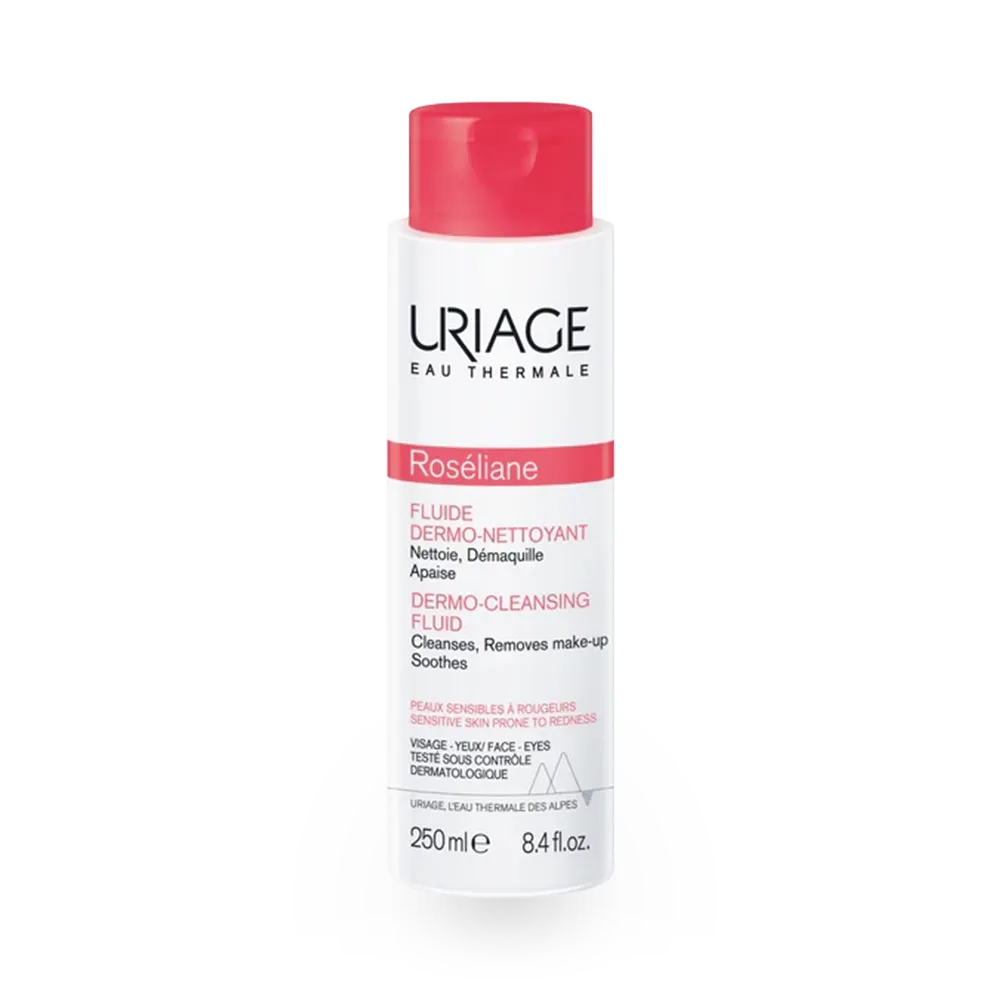 Uriage Roseliane Dermo Cleansing Fluid - 250 ml thumbnail 1