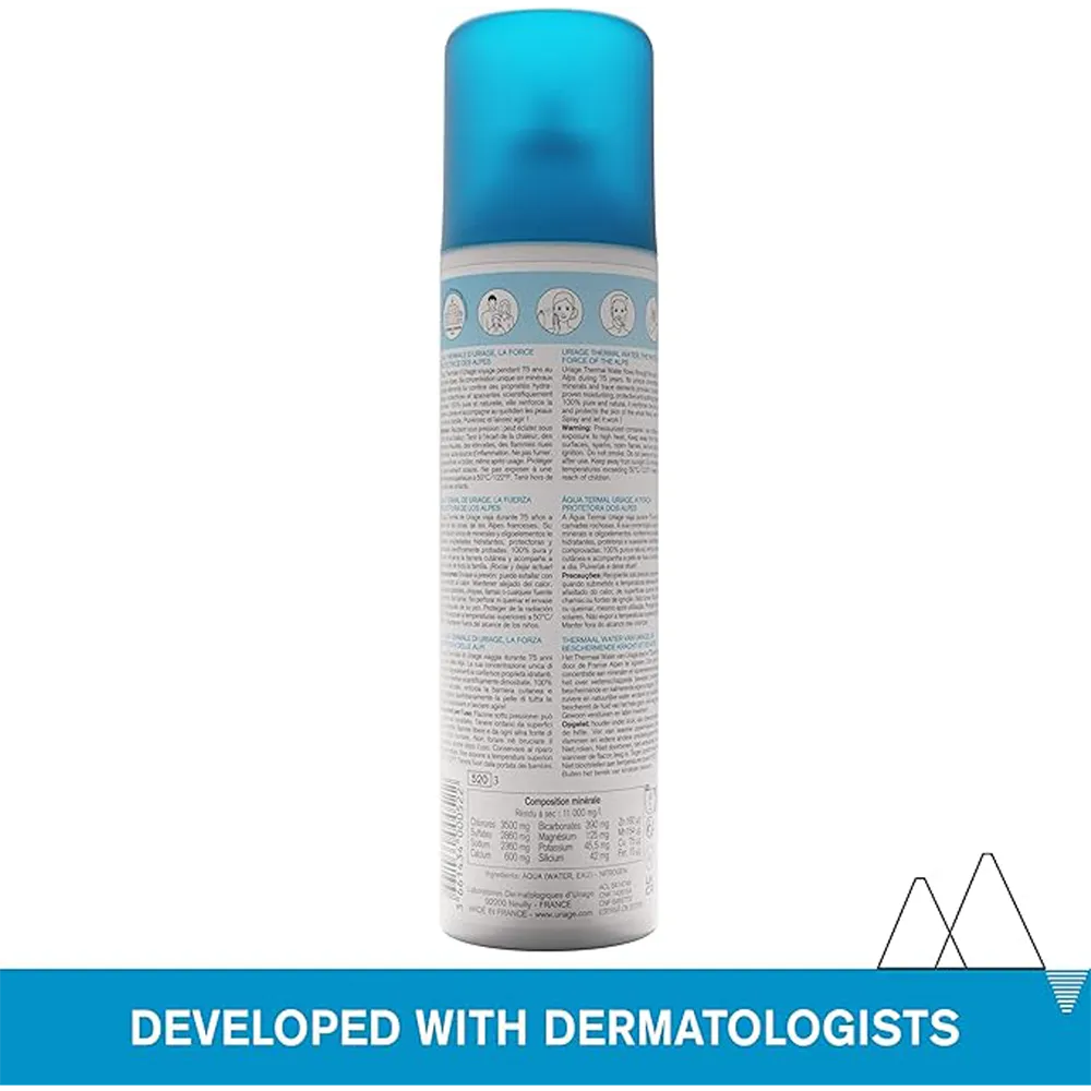 Uriage Thermal Water Hydrating, Soothing and Protective Spray - 300 ml thumbnail 2