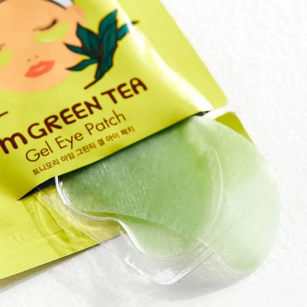 TONYMOLY I'm Gel Eye Mask - I'm Green Tea Set - (21 ml X 2 pcs)  thumbnail 2