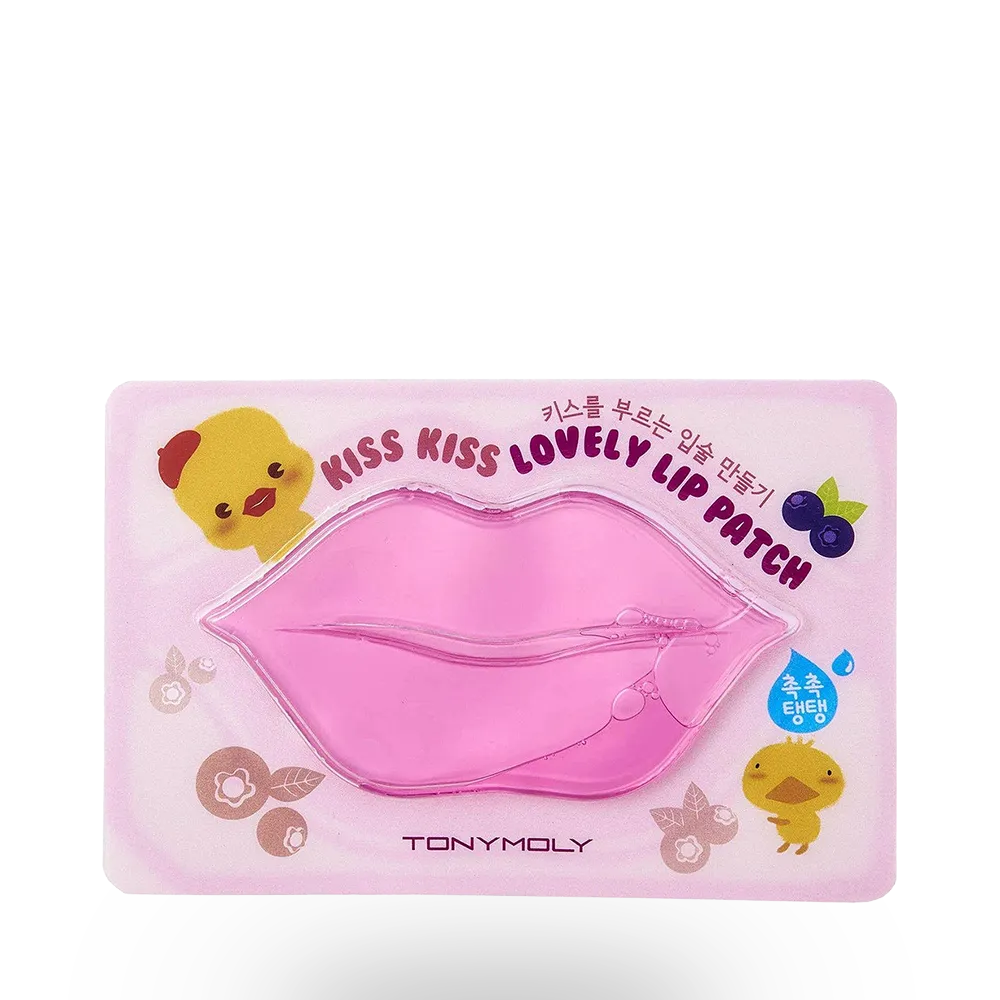 TONYMOLY Kiss Kiss Lovely Lip Patch - Berry - 2 pcs thumbnail 1