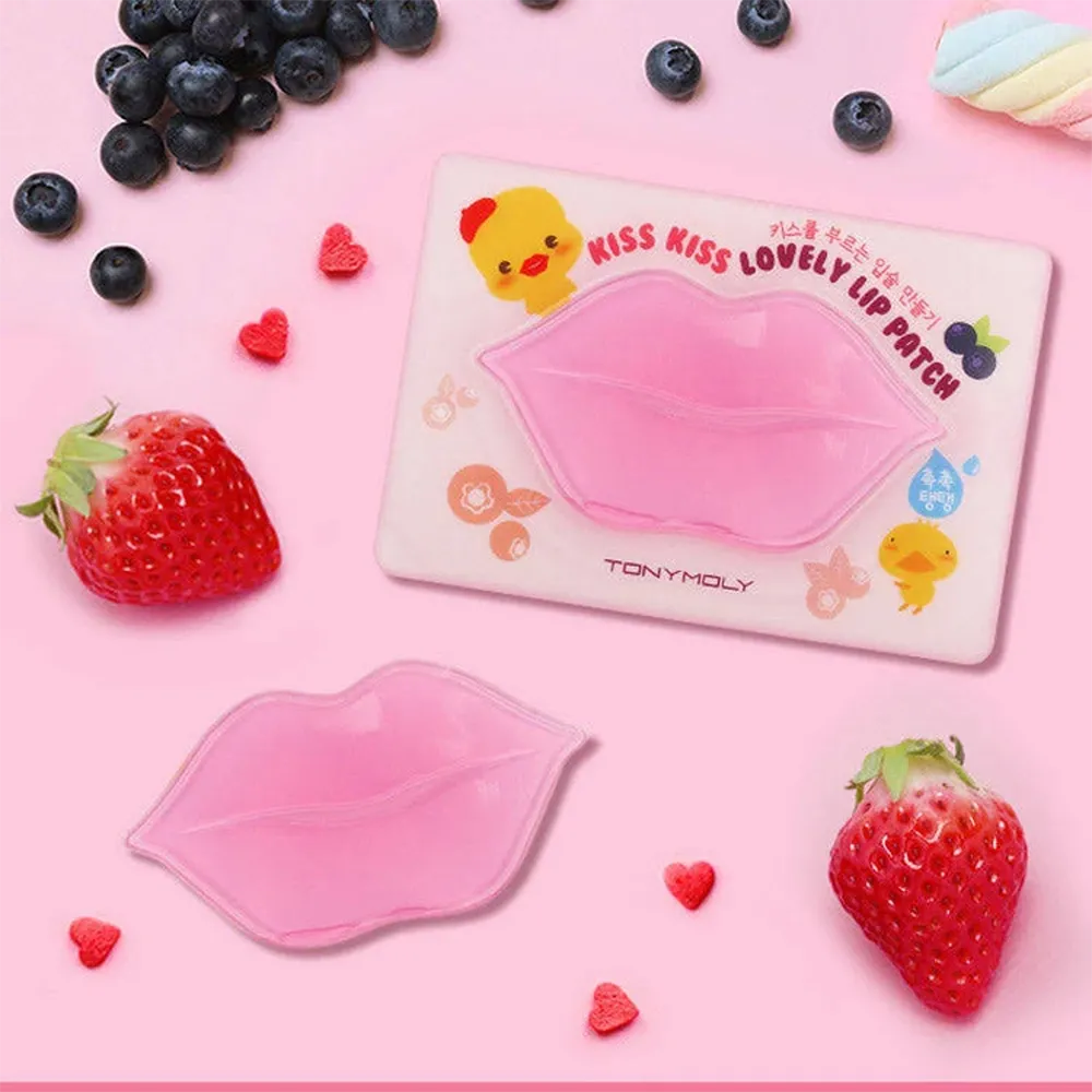 TONYMOLY Kiss Kiss Lovely Lip Patch - Berry - 2 pcs thumbnail 3