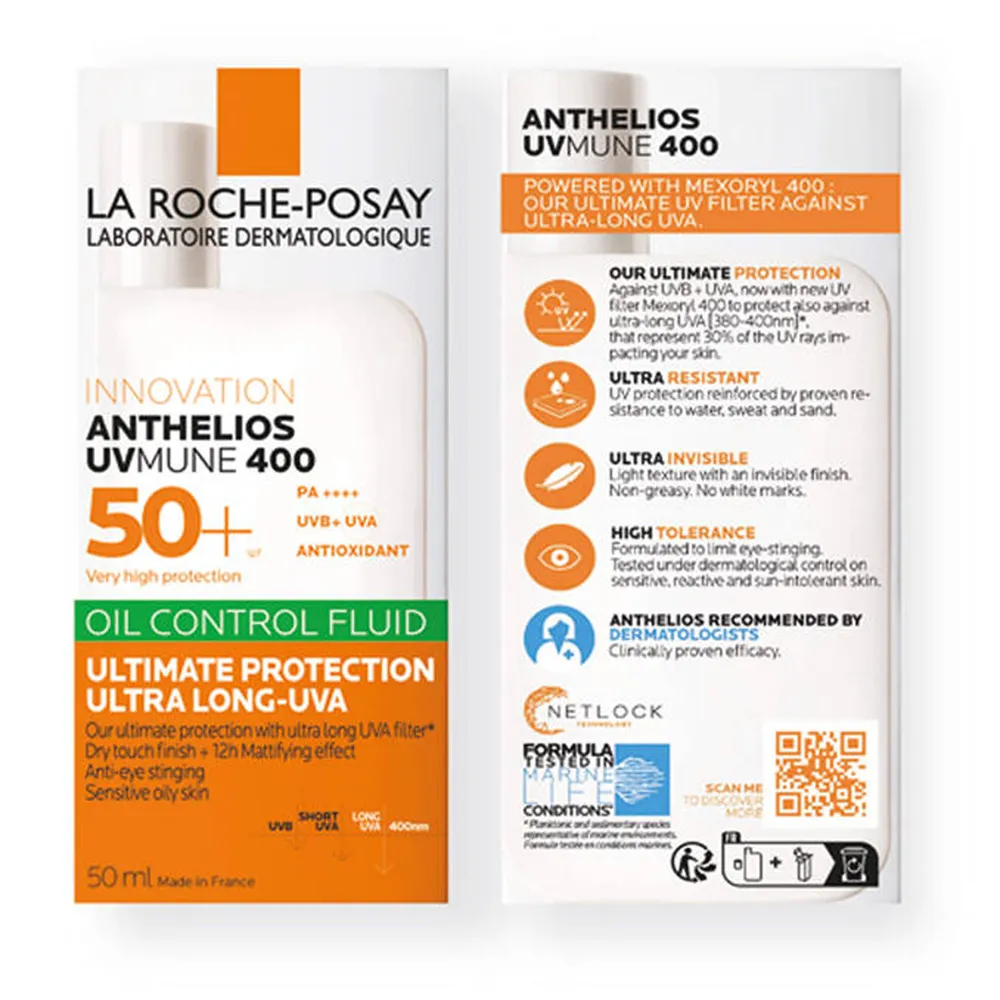 La Roche-Posay Anthelios UVMune 400 Oil Control Fluid - 50 ml thumbnail 4