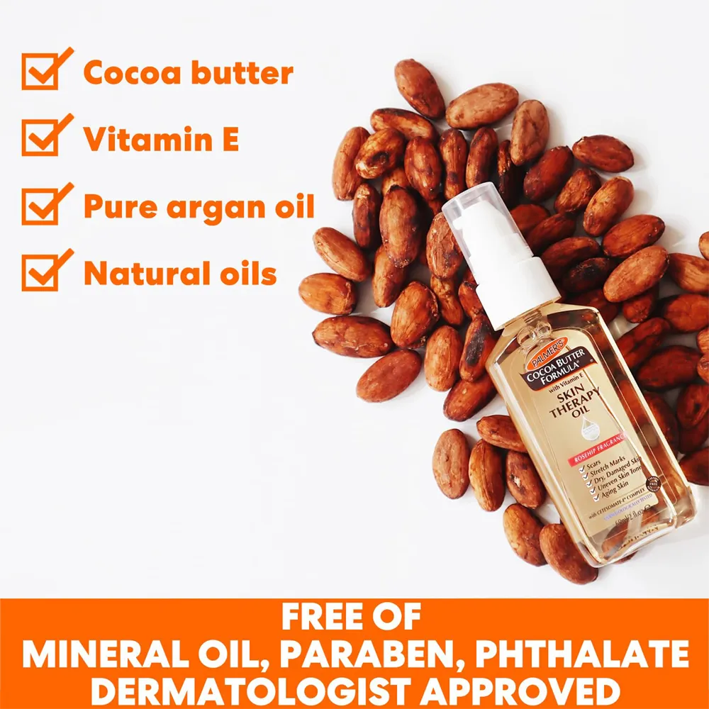 Palmer'S Cocoa Butter Skin Therapy Oil Rosehip with Vitamin E - 60 ml thumbnail 3