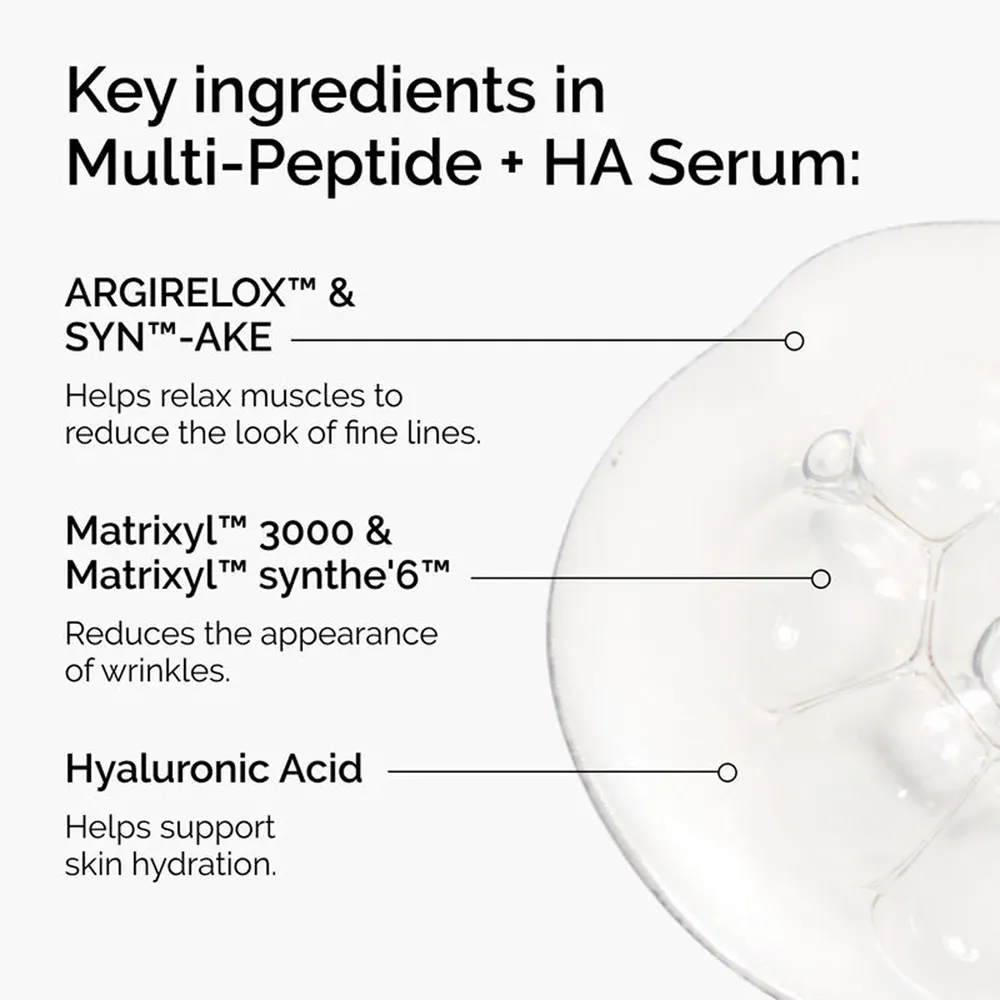 The Ordinary Multi Peptide + HA Serum - 30 ml thumbnail 3