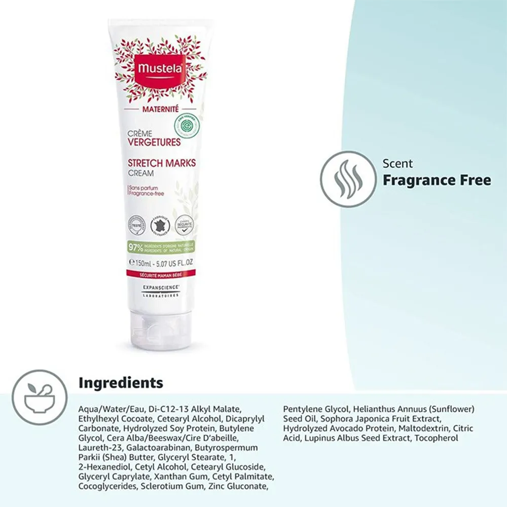 
Mustela Maternity Stretch marks cream - 150 ml thumbnail 3