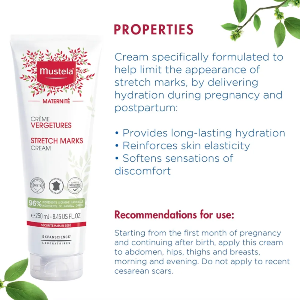 
Mustela Maternity Stretch marks cream - 150 ml thumbnail 4
