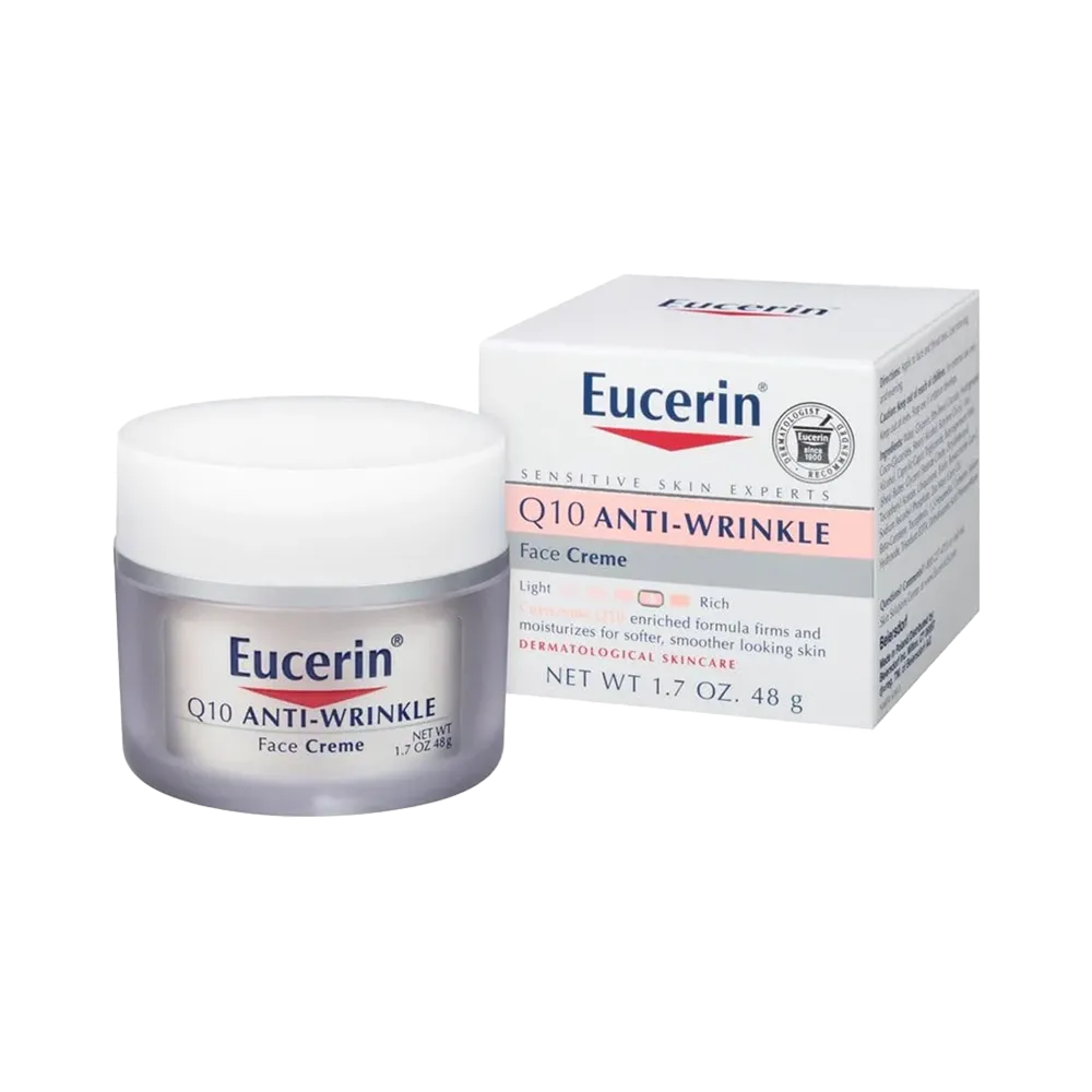 Eucerin Q10 Anti-Wrinkle Sensitive Skin Face Creme - 48 g thumbnail 2