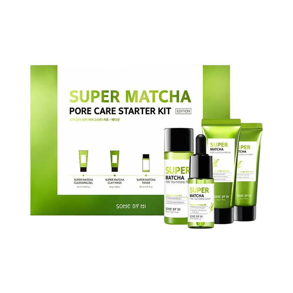 Some By Mi Super Matcha Pore Care Starter Kit
 - 4 pcs thumbnail 1
