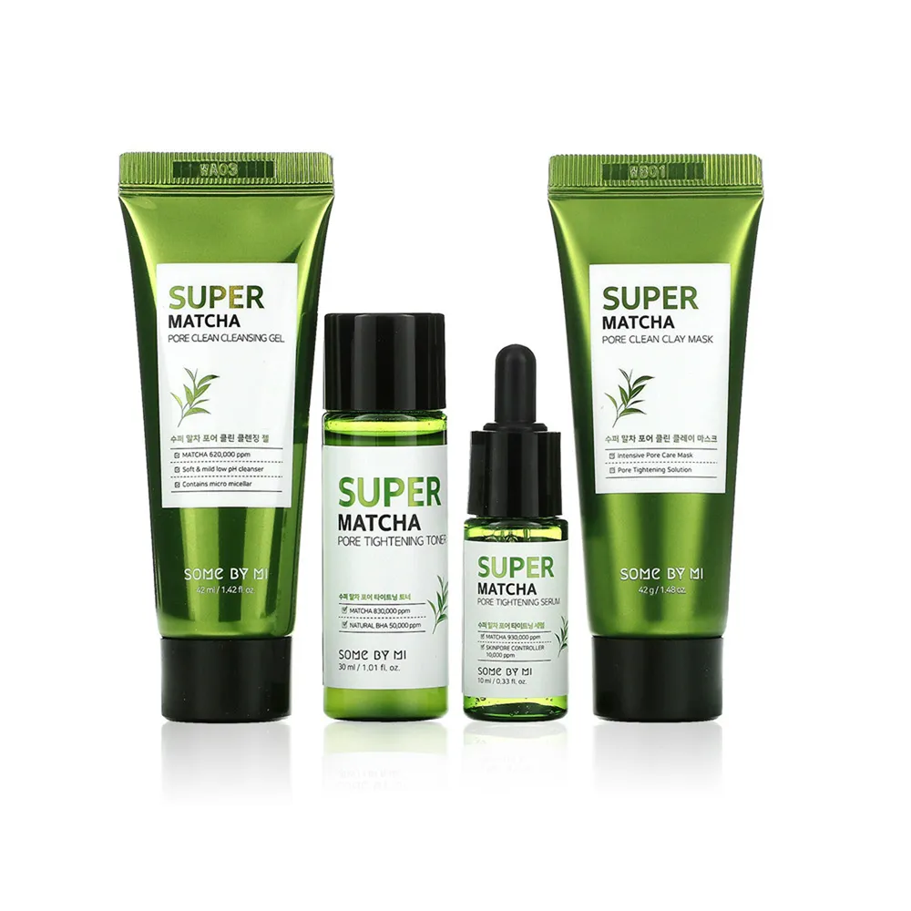 Some By Mi Super Matcha Pore Care Starter Kit
 - 4 pcs thumbnail 2