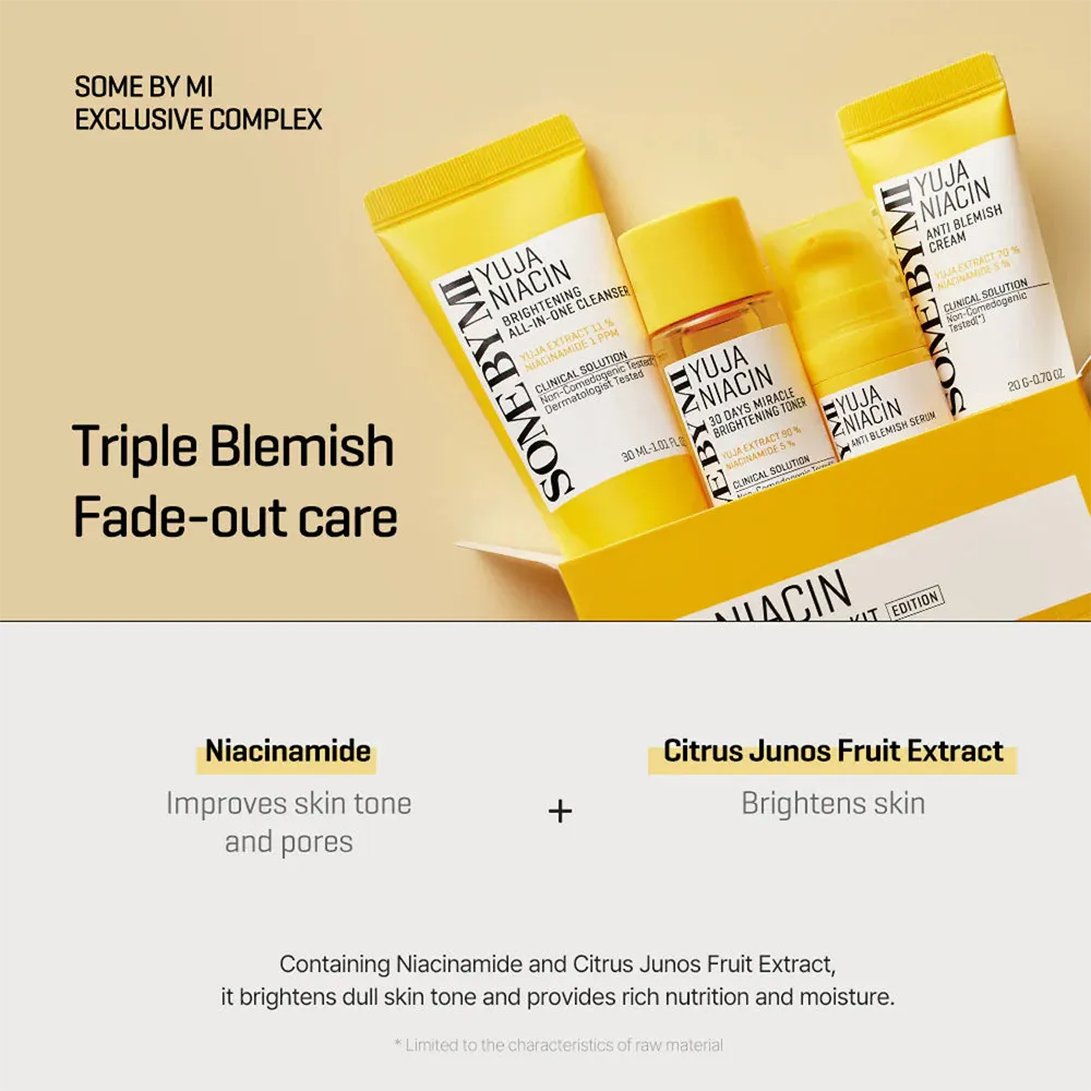 Some By Mi Yuja Niacin 30 Days Brightening Starter Kit - 4 pcs thumbnail 3